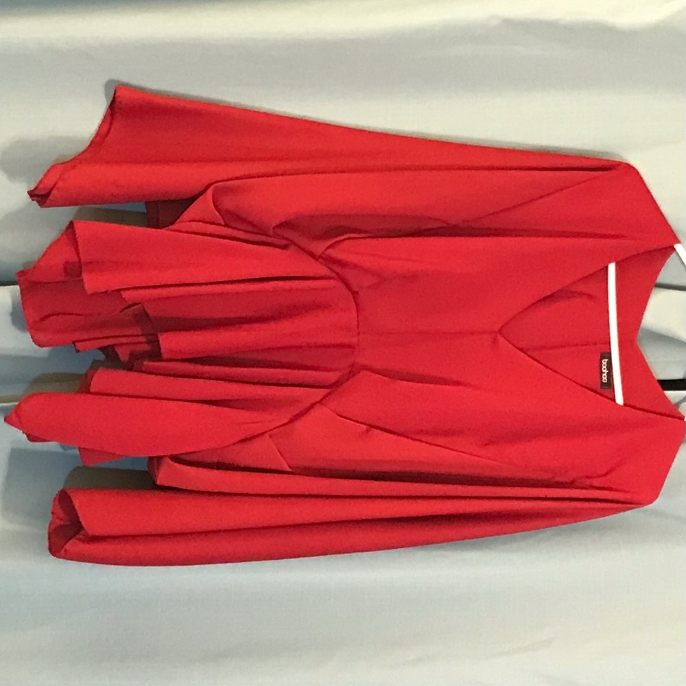 Boohoo Plus Batwing Sleeve Empire Waist Top